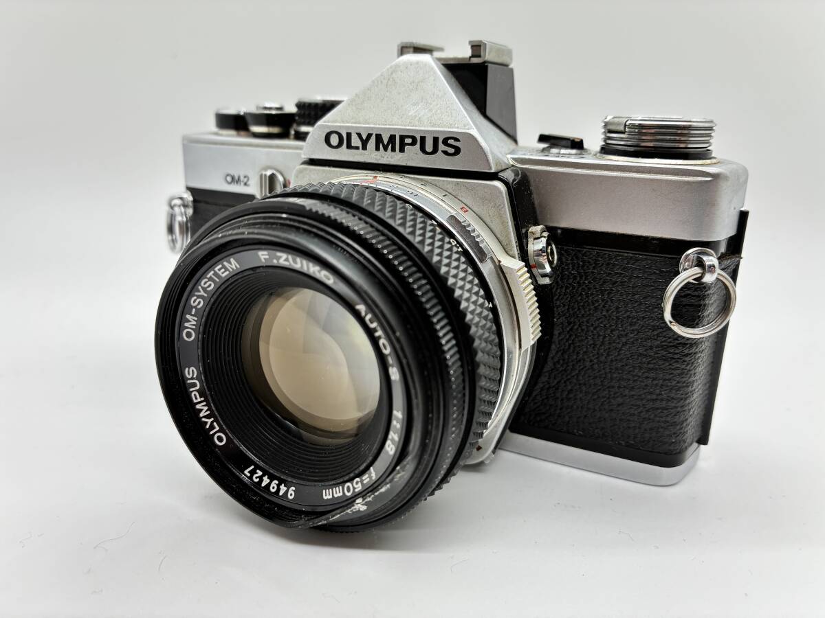 60★良品★オリンパス OLYMPUS OM-2 ボディ ZUIKO 50mm F1.8 レンズセット #218