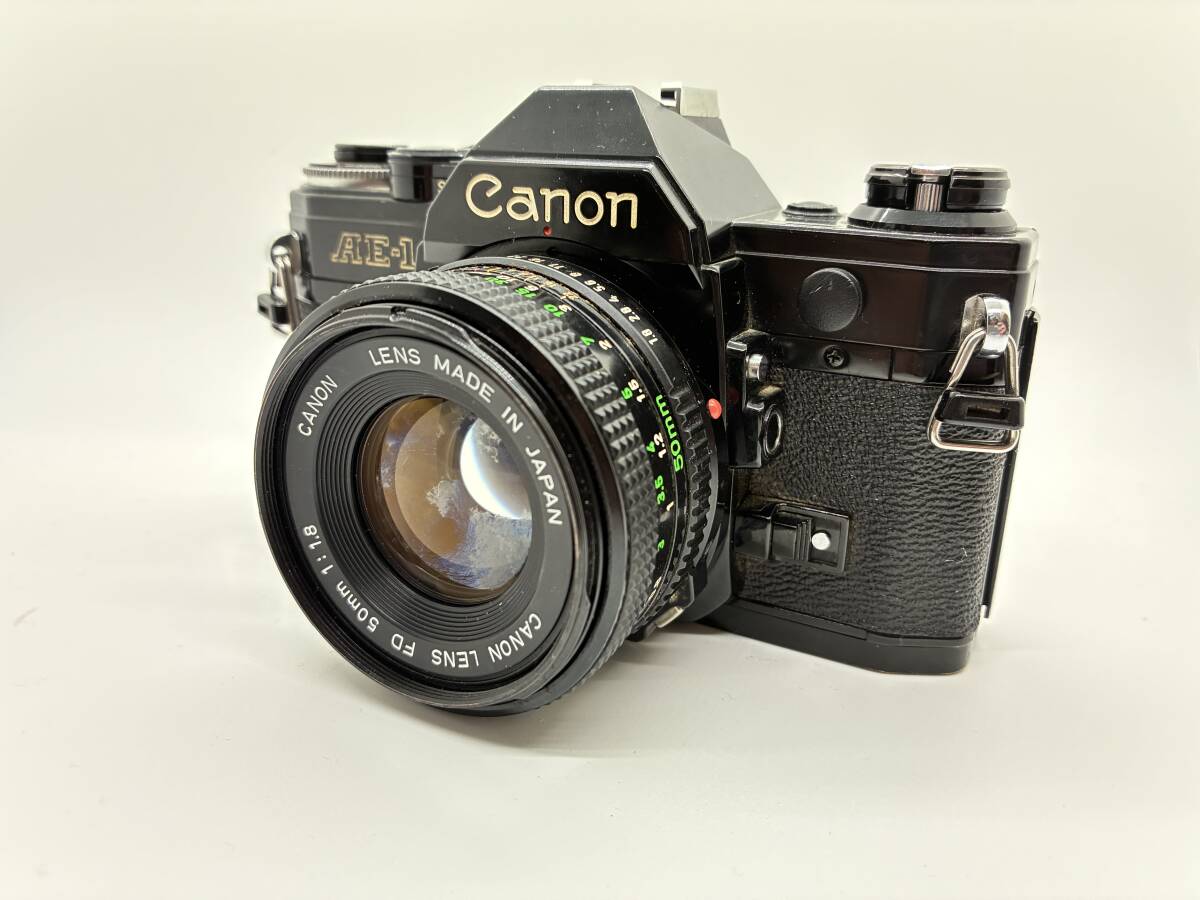 80★良品★キャノン CANON AE-1 + NEW FD 50mm F1.8 #208