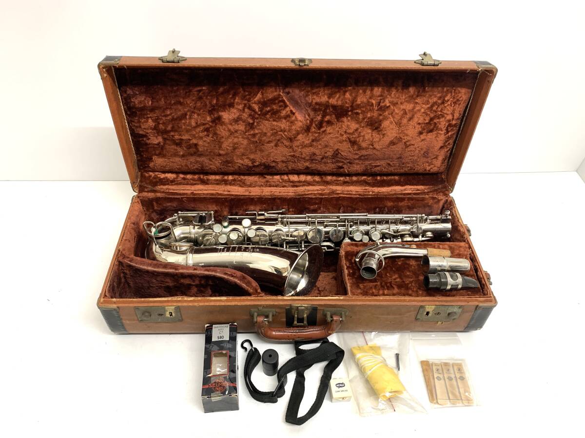 ◆337 Adolphe Sax R4 Ruf Myrha アルトサックス アドルフ サックス ケース付 France Paris ヴィンテージ
