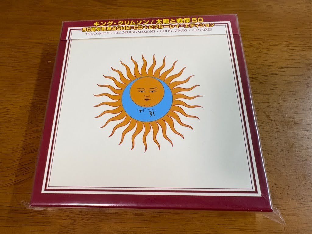 T7/2SHM-CD + 2Blu-ray キング・クリムゾン KING CRIMSON 太陽と戦慄50 LARKS' TONGUES IN ASPIC 50周年記念 POCS-1972 帯付き