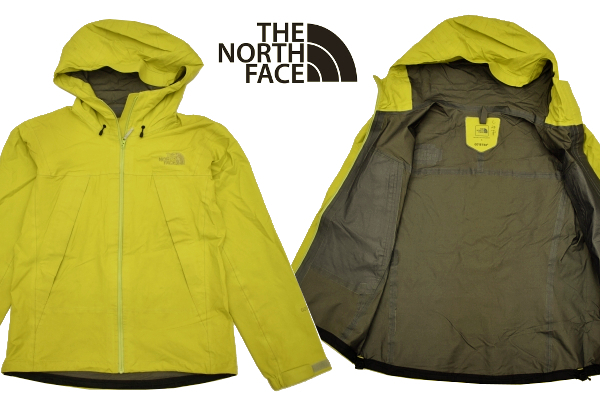 ★☆A-5223★THE NORTH FACE ザ ノースフェイス GORE-TEX NPW11503★イエロー 軽量 防水 レインウエア クライムライト ジャケット Ｓ☆★