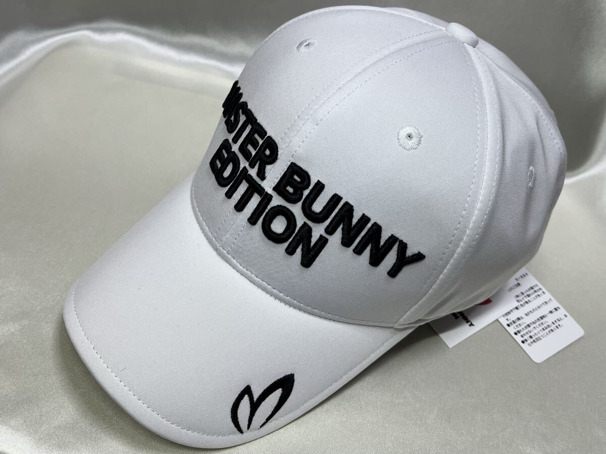 新品 正規品 PEARLY GATES パーリーゲイツ MASTER BUNNY EDITION マスターバ二ー ゴルフキャップ 帽子 キャップ ホワイト 