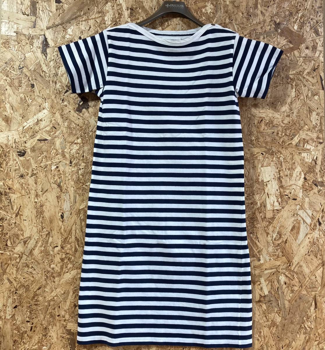 agnes b レディース ADAM ET ROPE ボーダー ワンピース T1 コラボ 別注 限定 アダム エ ロペ