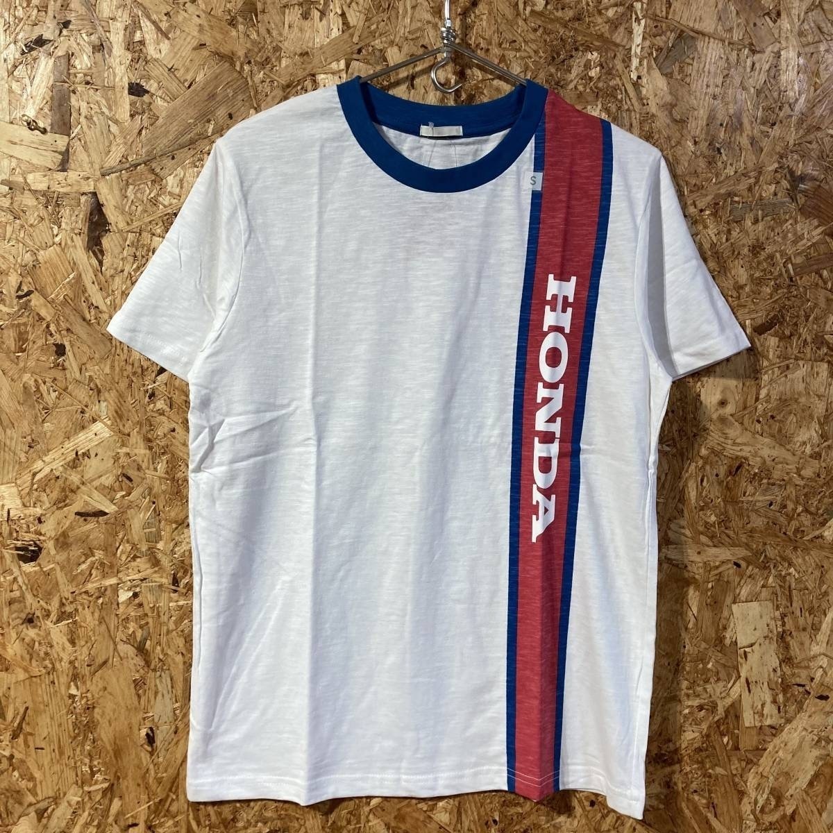 HONDA GU 半袖 Tシャツ S WHITE コラボ 別注 限定 ホンダ ユニクロ バイク VMX ビンテージモトクロス