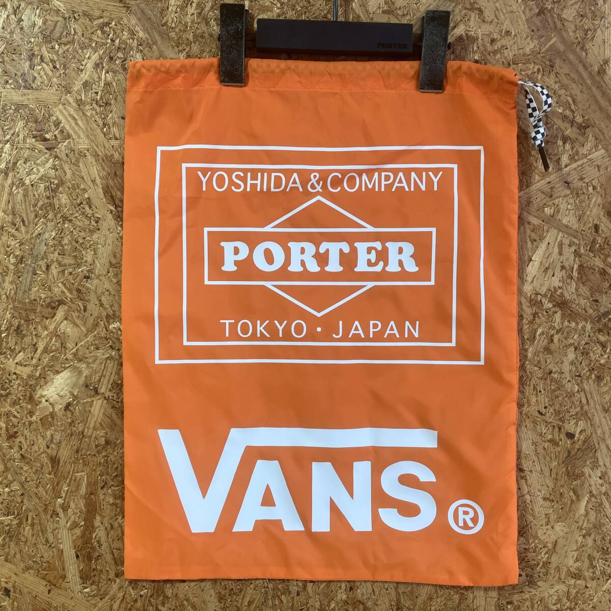 PORTER VANS 巾着 バッグ ポーチ コラボ 別注 限定 ポーター ヴァンズ