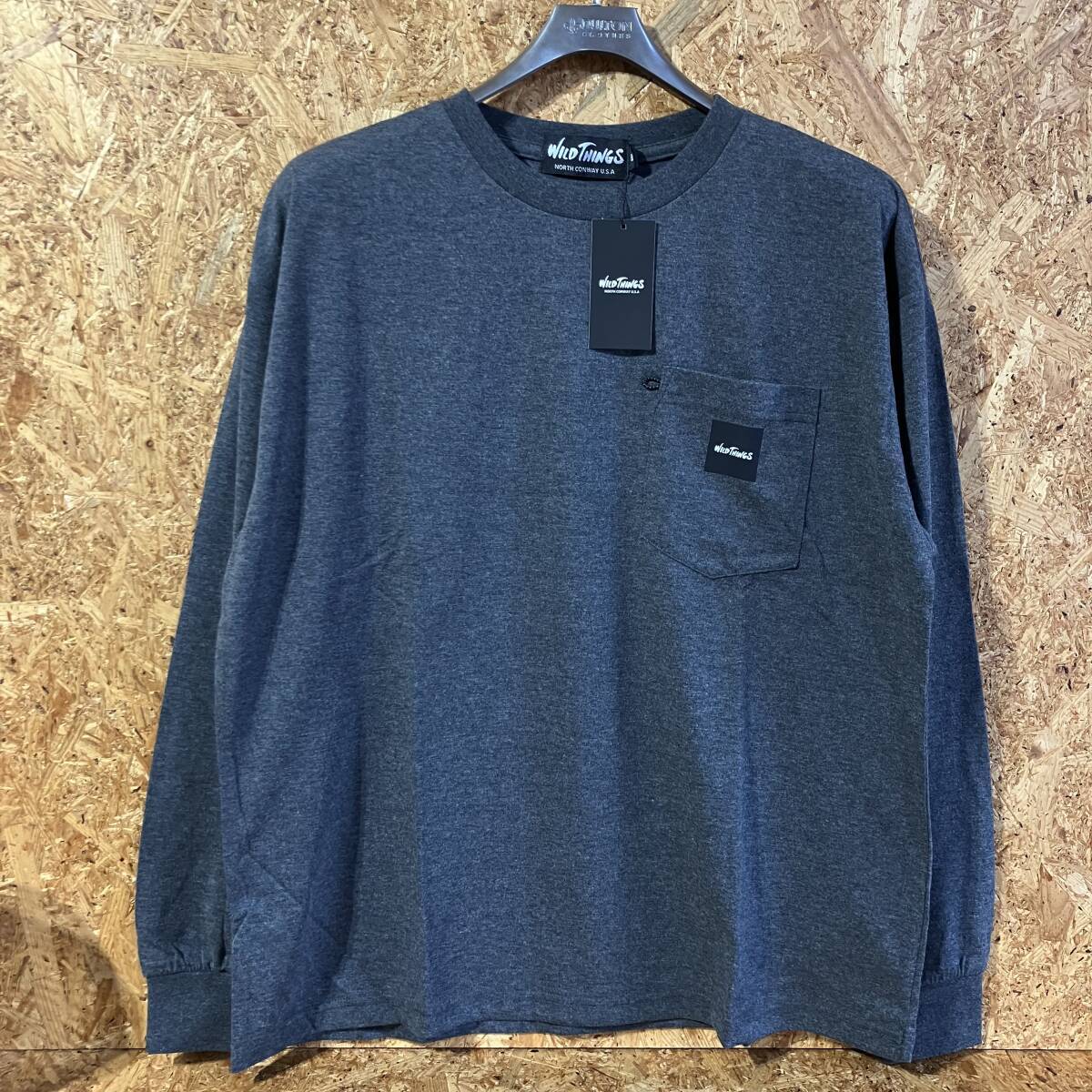 WILD THINGS ポケット 長袖 Tシャツ M