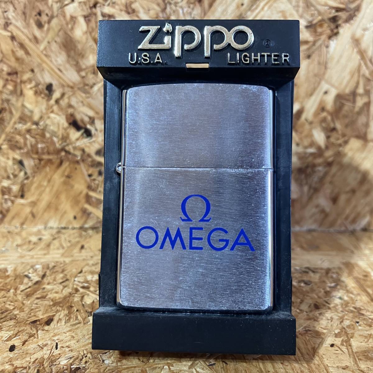 Zippo OMEGA オメガ コラボ 別注 限定 ジッポー 企業 ブランド ノベルティ