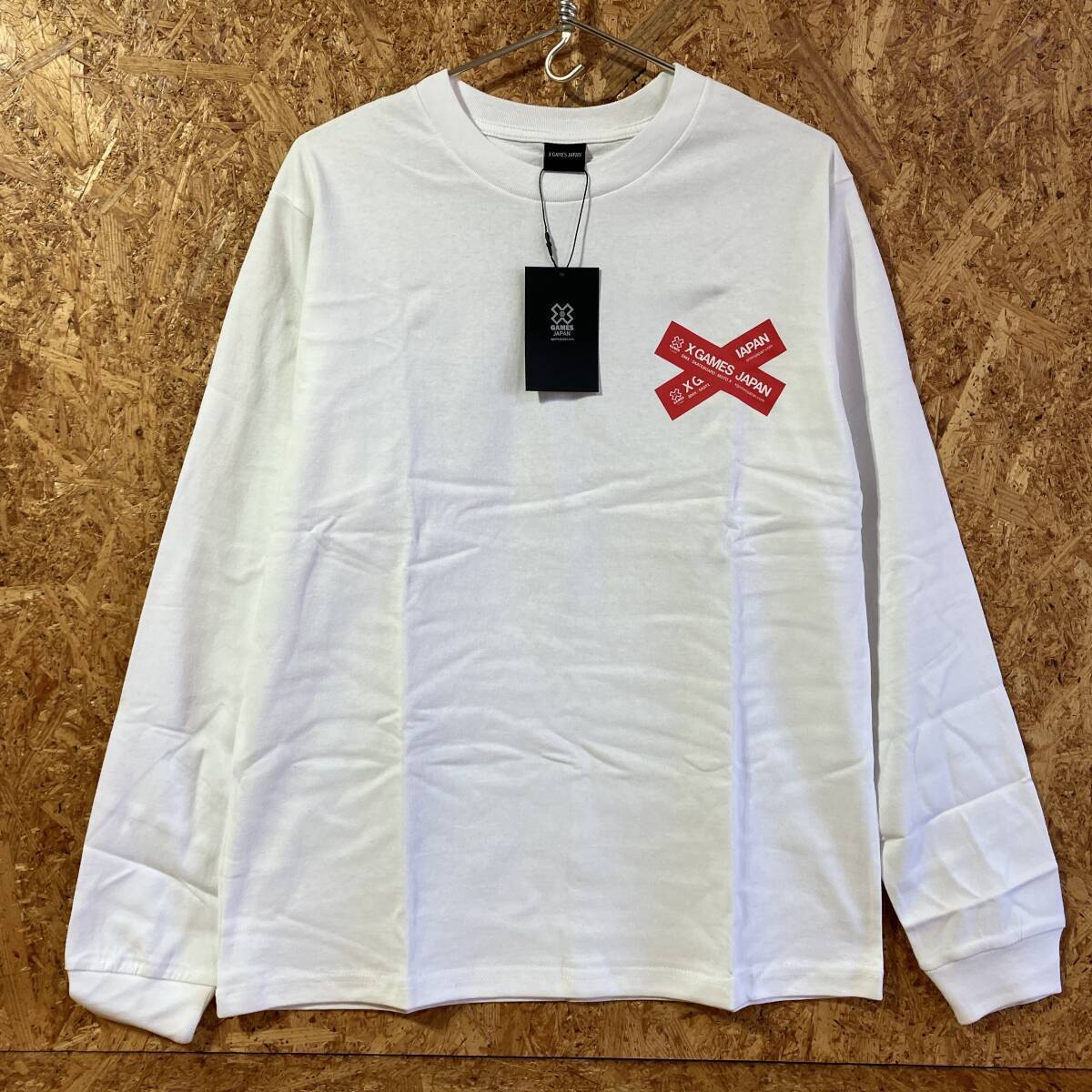 X-GAMES エックスゲームズ 山口歴 長袖 Tシャツ M スケートボード BMX Moto X スキー スノーボード Xgames JAPAN MEGURU YAMAGUCHI