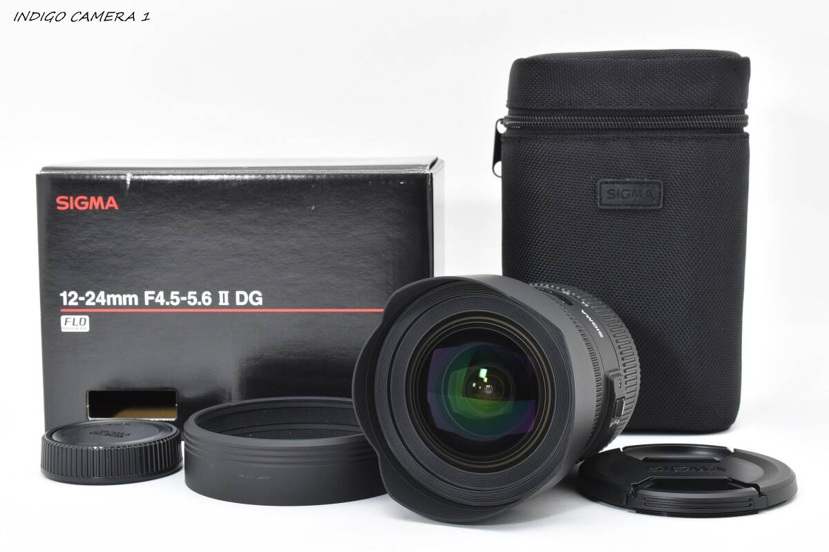 [新品同様] シグマ◆ SIGMA 12-24mm F4.5-5.6 II DG HSM ニコンFマウント　#CB2745777