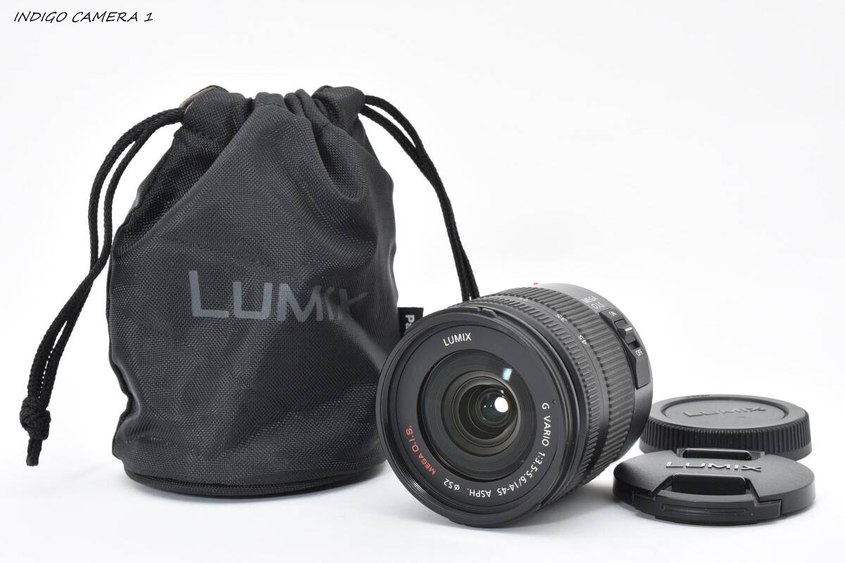[美品] パナソニック◆ Panasonic LUMIX G VARIO 14-45mm F3.5-5.6 MEGA OIS #CB2745780