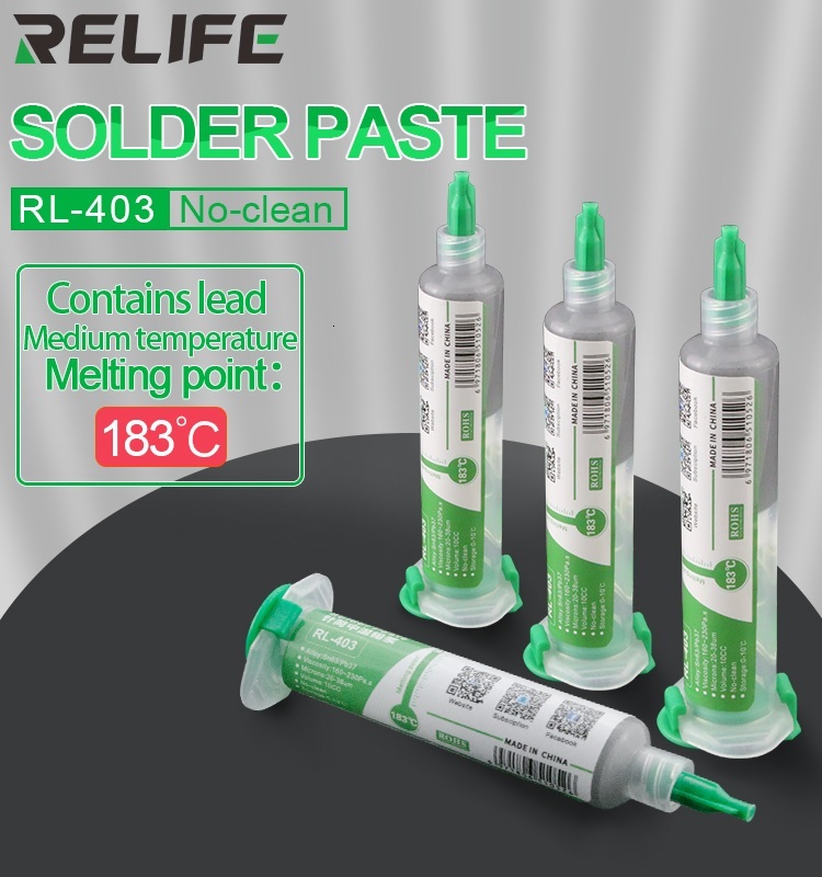 クリーム はんだ 28g（10㏄） シリンジ入り 送料固定 (液体 ペースト ハンダ 半田 リフロー ギボシ 半だ 圧着端子）(3)