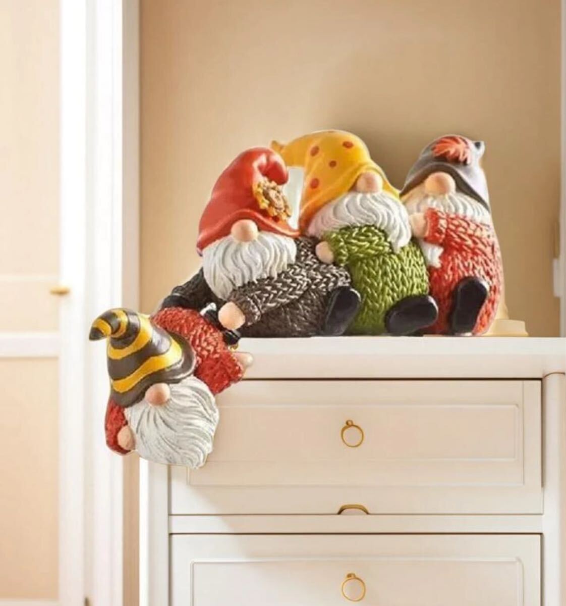 ■新品■ガーデンオブジェ【ノーム　】フェアリーハウス　雑貨　庭　オーナメント　ガーデニング　かわいい　小人　デスク　棚　装飾品