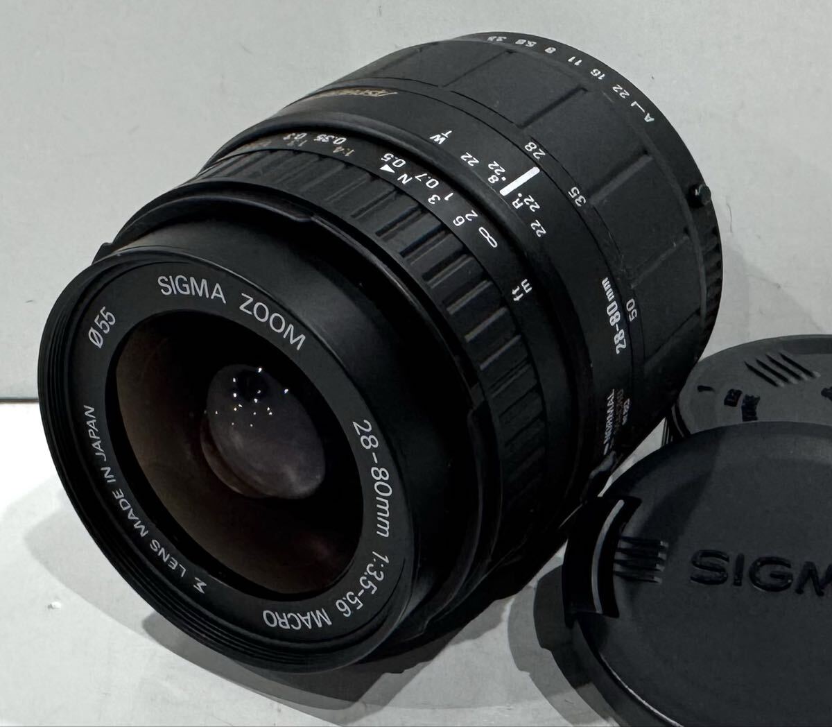 260201G☆ SIGMA ZOOM 28-80mm 1:3.5-5.6 MACRO Σ MADE IN JAPAN φ55 PENTAX用AFレンズ ♪配送方法＝おてがる配送宅急便(EAZY)♪