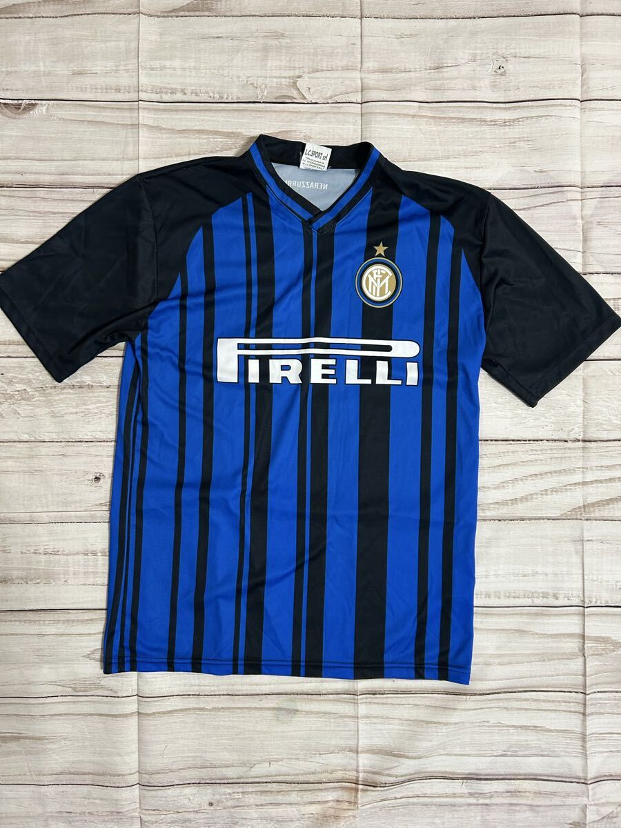 インテル　ユニフォーム　イカルディ　サッカー　セリエA M 半袖　長友　シャツ
