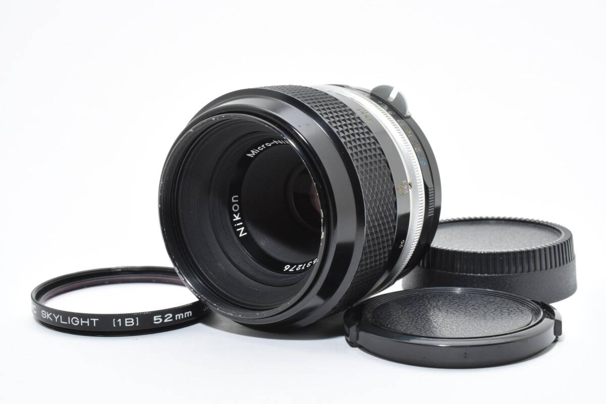 6012 【並品】 Nikon Non Ai Nikkor-P 55mm F3.5 Prime Lens 動作確認済 ニコン Mf単焦点レンズ
