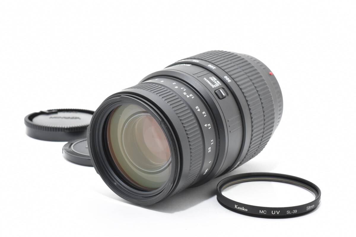 6375 【良品】 Sigma 70-300mm F4-5.6 Macro Af For Minolta-A Mount Zoom Lens 動作確認済 シグマ Afズームレンズ