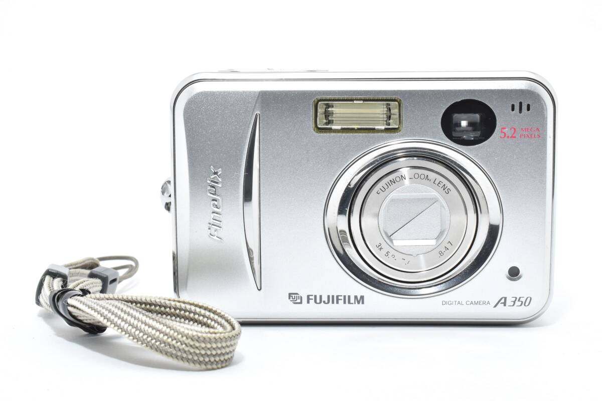6143 【並品】 Fujifilm Finepix A350 Compact Digital Camera 動作確認済 フジフィルム コンパクトデジタルカメラ