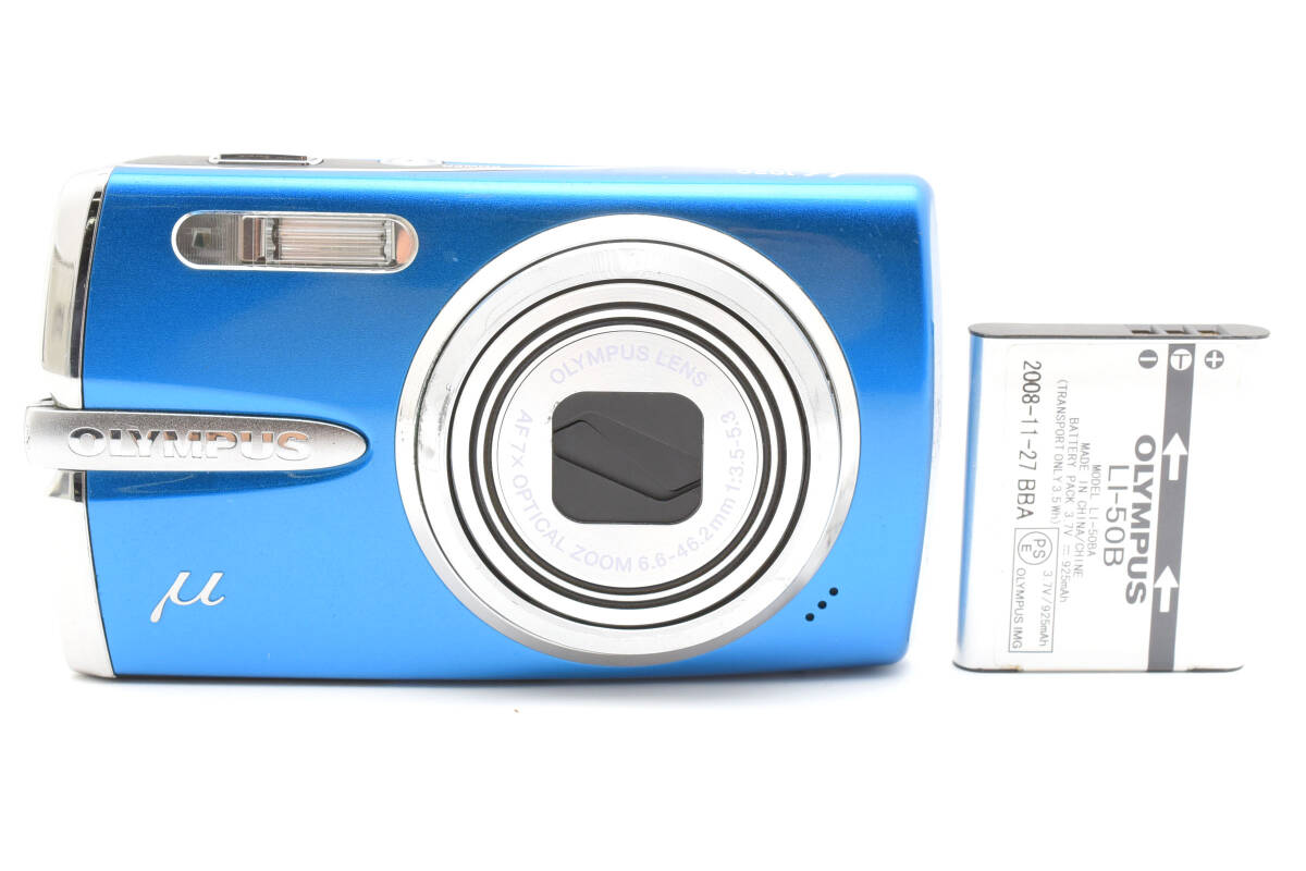 6432 【並品】 Olympus Μ 1020 Compact Digital Camera 動作確認済 オリンパス コンパクトデジタルカメラ