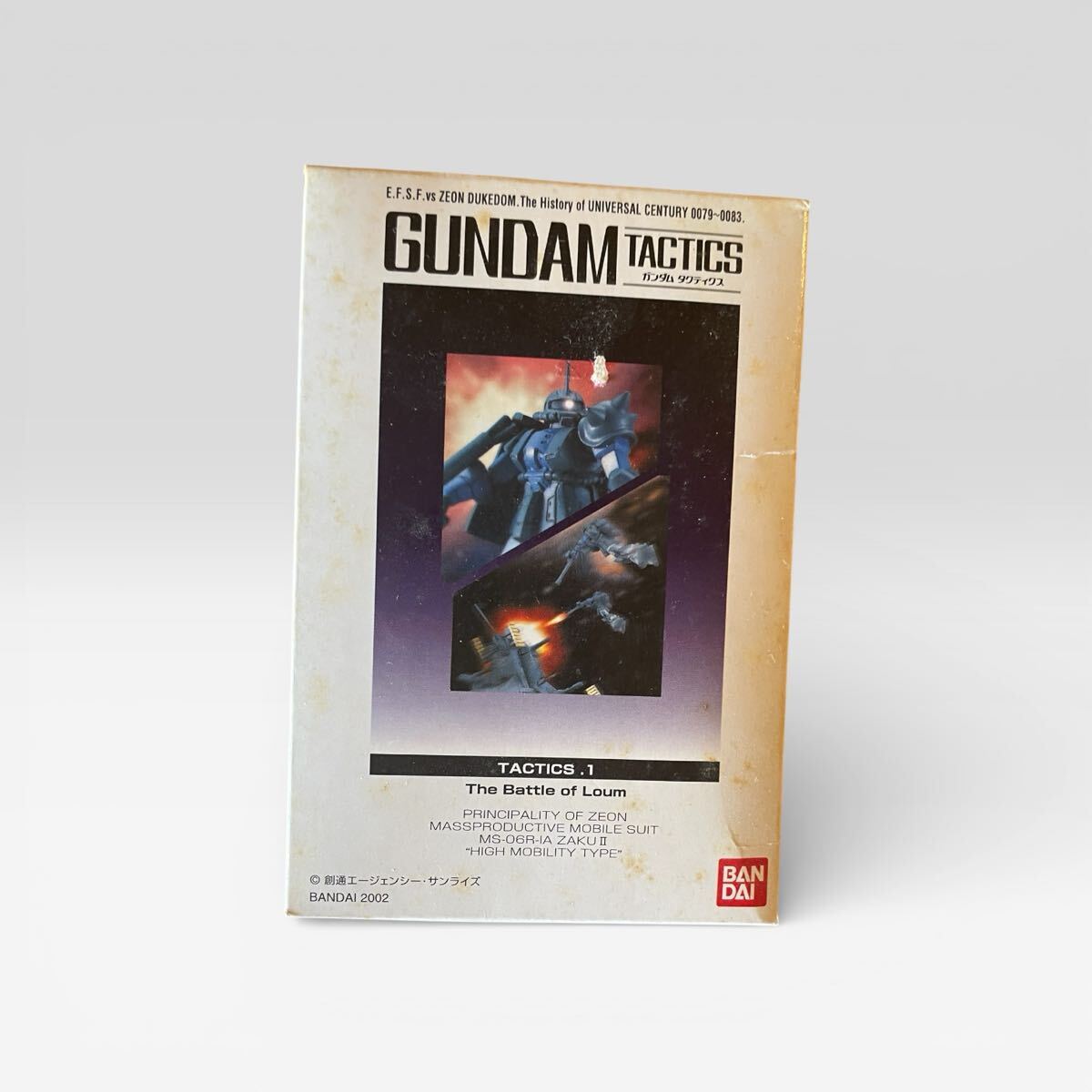 ガンダムタクティクス 01 ルウム戦役 高機動型ザクII 2002年 バンダイ 食玩
