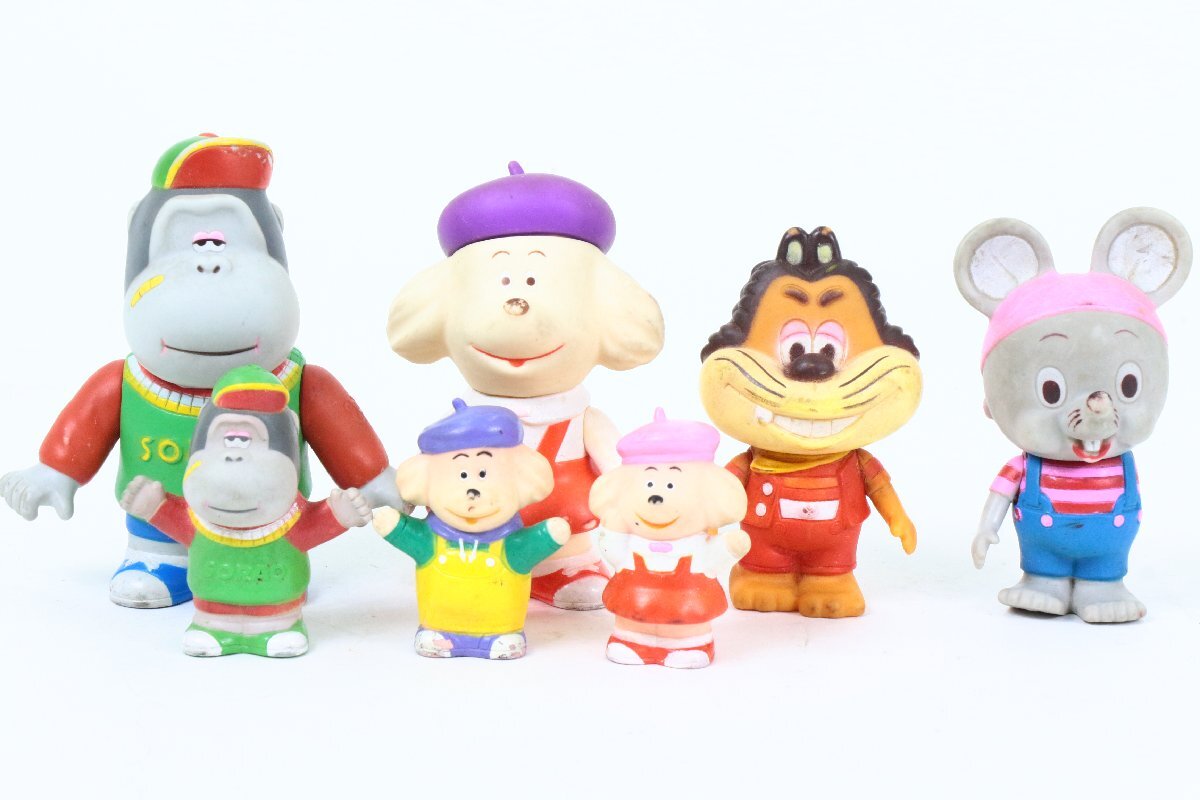 NHK 〇 おかあさんと いっしょ [にこにこぷん][ドレミファどーなっつ！] 笛つき人形＋指人形 まとめセット フィギュア 〇 #7064