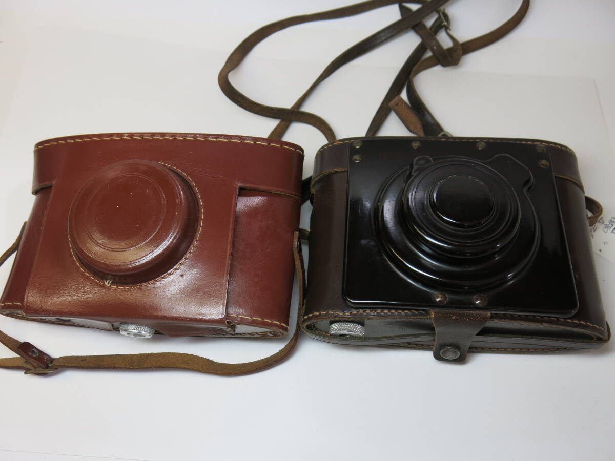 PHOTAX フランス製 ベークライトカメラ 2台セット ケース付き 美品
