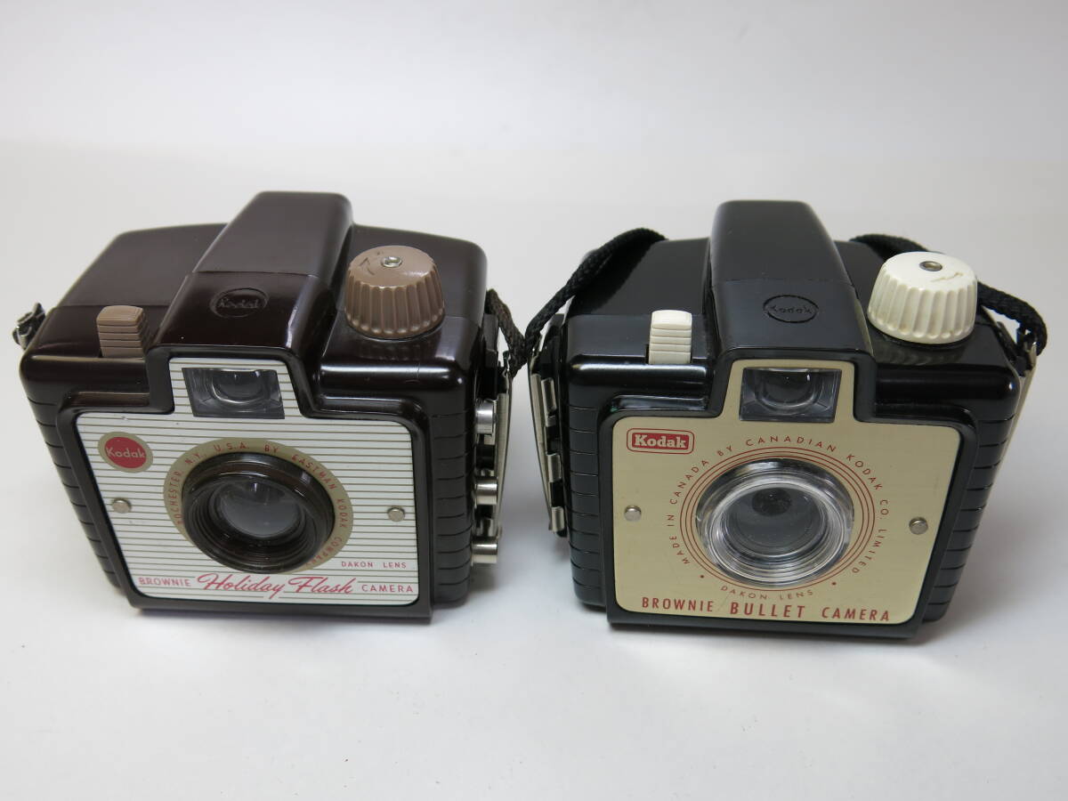 KODAK HOLIDAY FLASH コダック ホリデーフラッシュ ベークライトカメラ 2台セット 美品