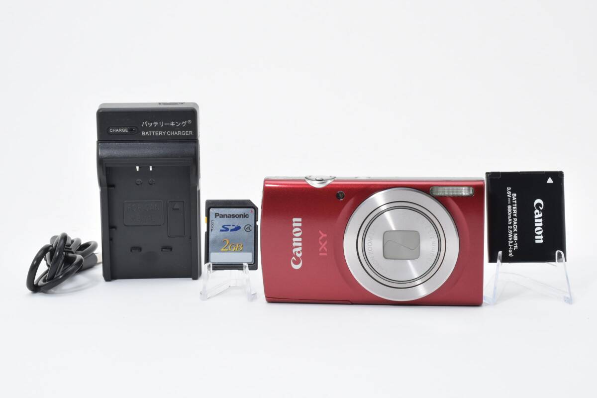 ■ 美品 ■ キャノン　Canon IXY 200 《SDカード付き・すぐに使えます！》#Y-27FE26-1601