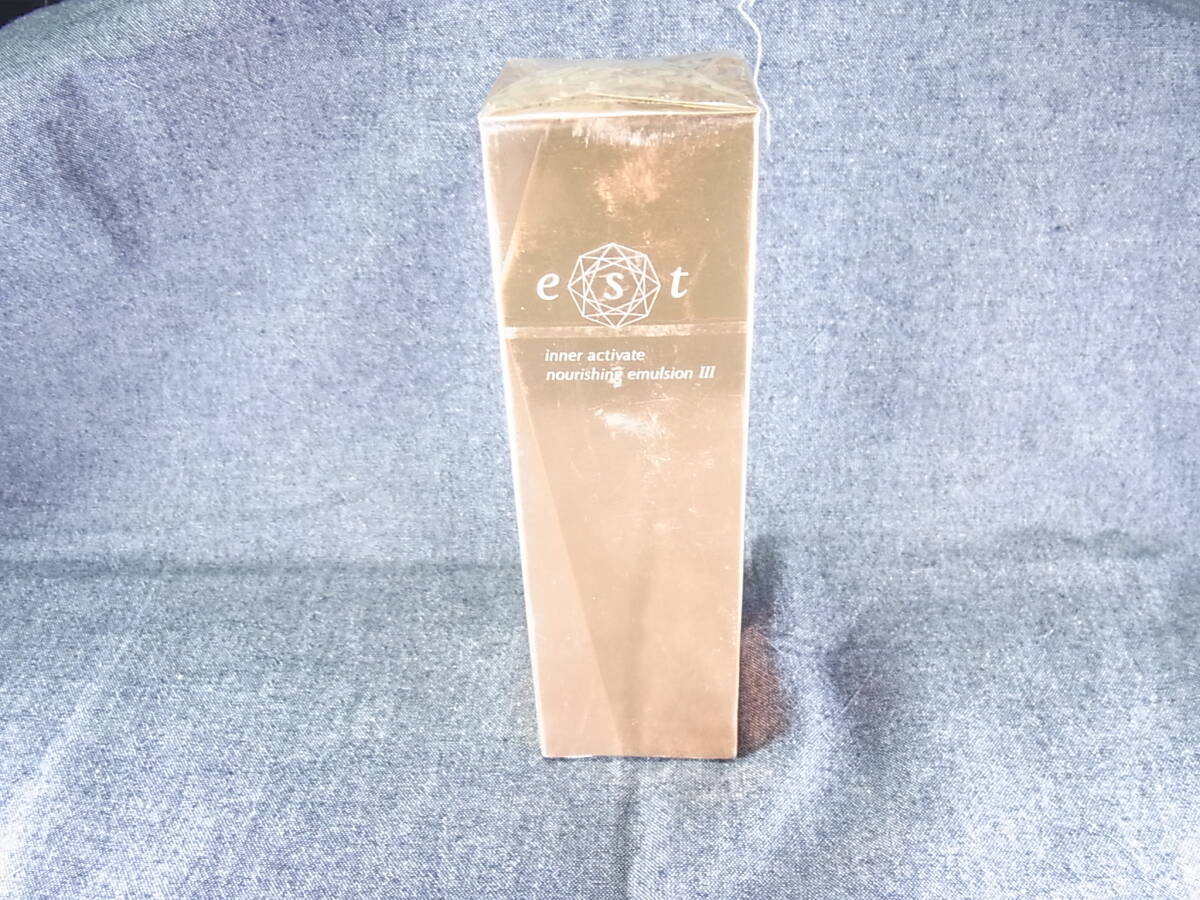 新品未開封　花王 est エスト　インナーアクティベートナリッシングエマルジョン Ⅲ 80mL 夜用乳液 スキンケア 美顔 美肌 アンチエイジング