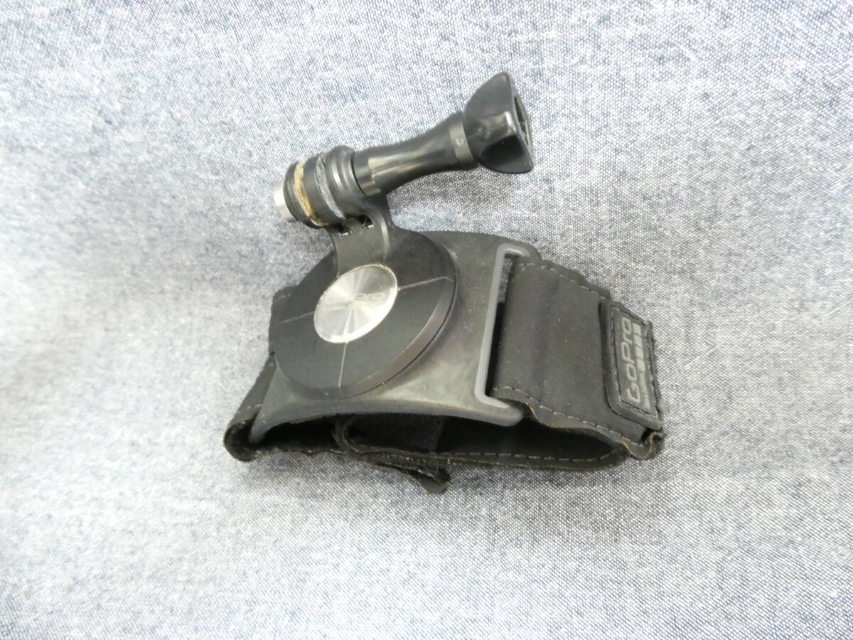 ＜　GoPro　公式 純正品　回転式 手首 ハンド マウント リストストラップ　マジックテープ式　＞ アクションカメラ アクセサリー デジカメ