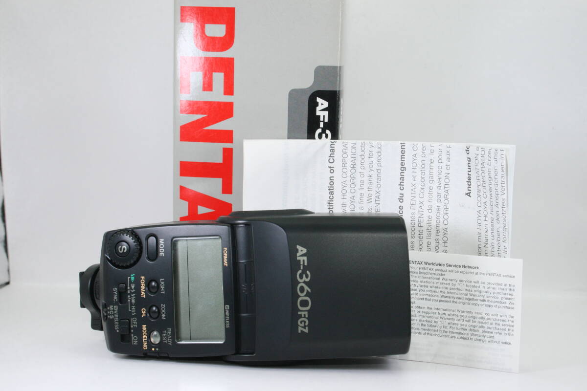 PENTAX AF-360 FGZ 動作確認済みストロボ/フラッシュ#410