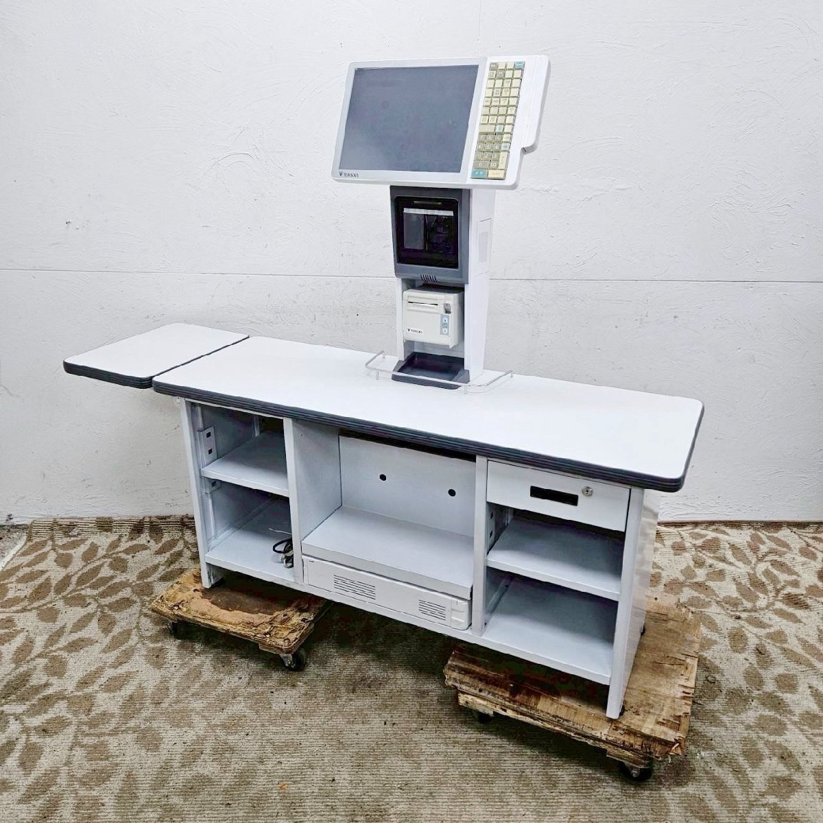 ★引取限定★ 寺岡精工 テラオカ posレジスター セルフレジ 登録機 WebSpeezaSL-C /SⅣ ハッピーセルフ 業務用 /D3825