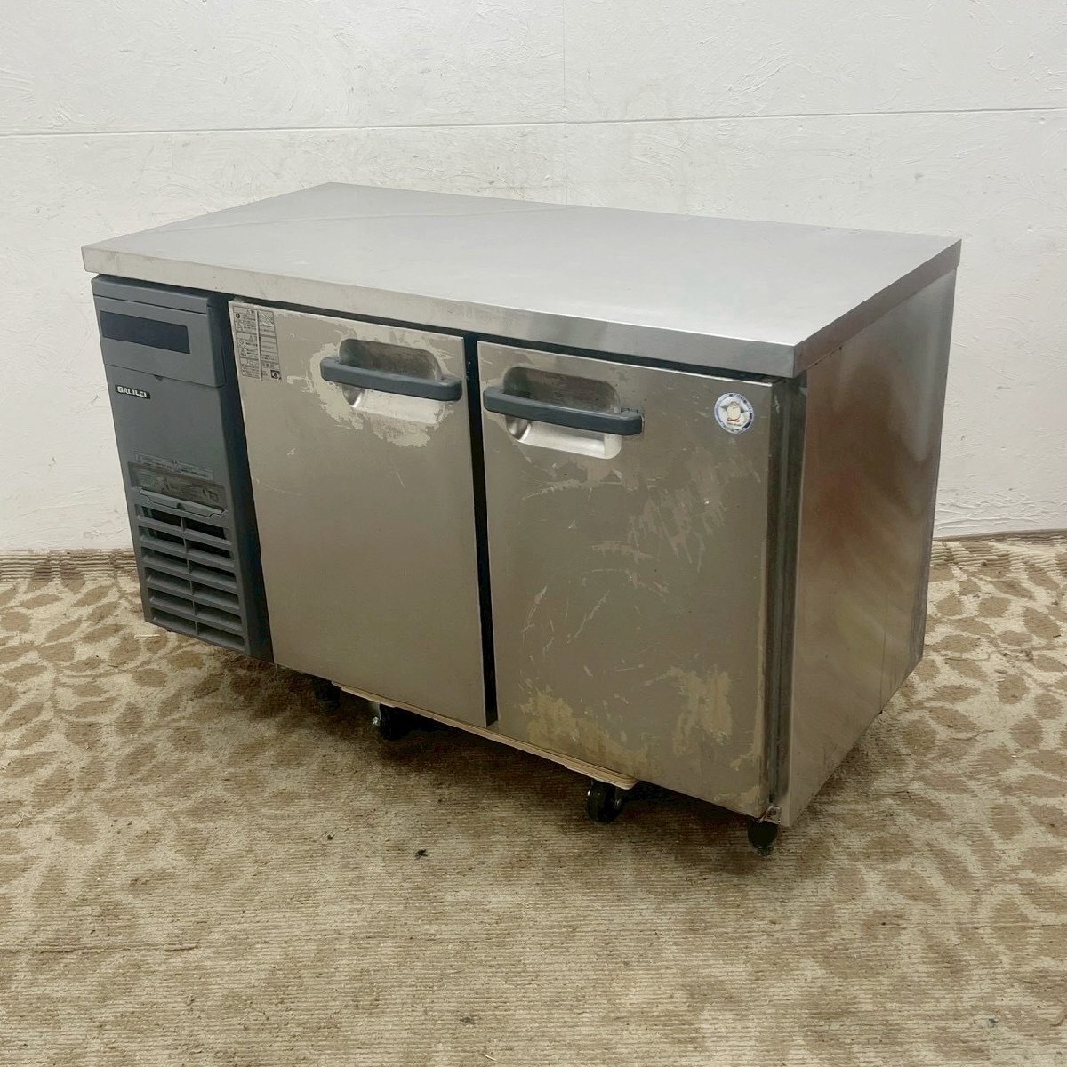 フクシマガリレイ コールドテーブル冷凍庫 LCC-122FM-F 100V 奥行600mm 241L 業務用 /D4051