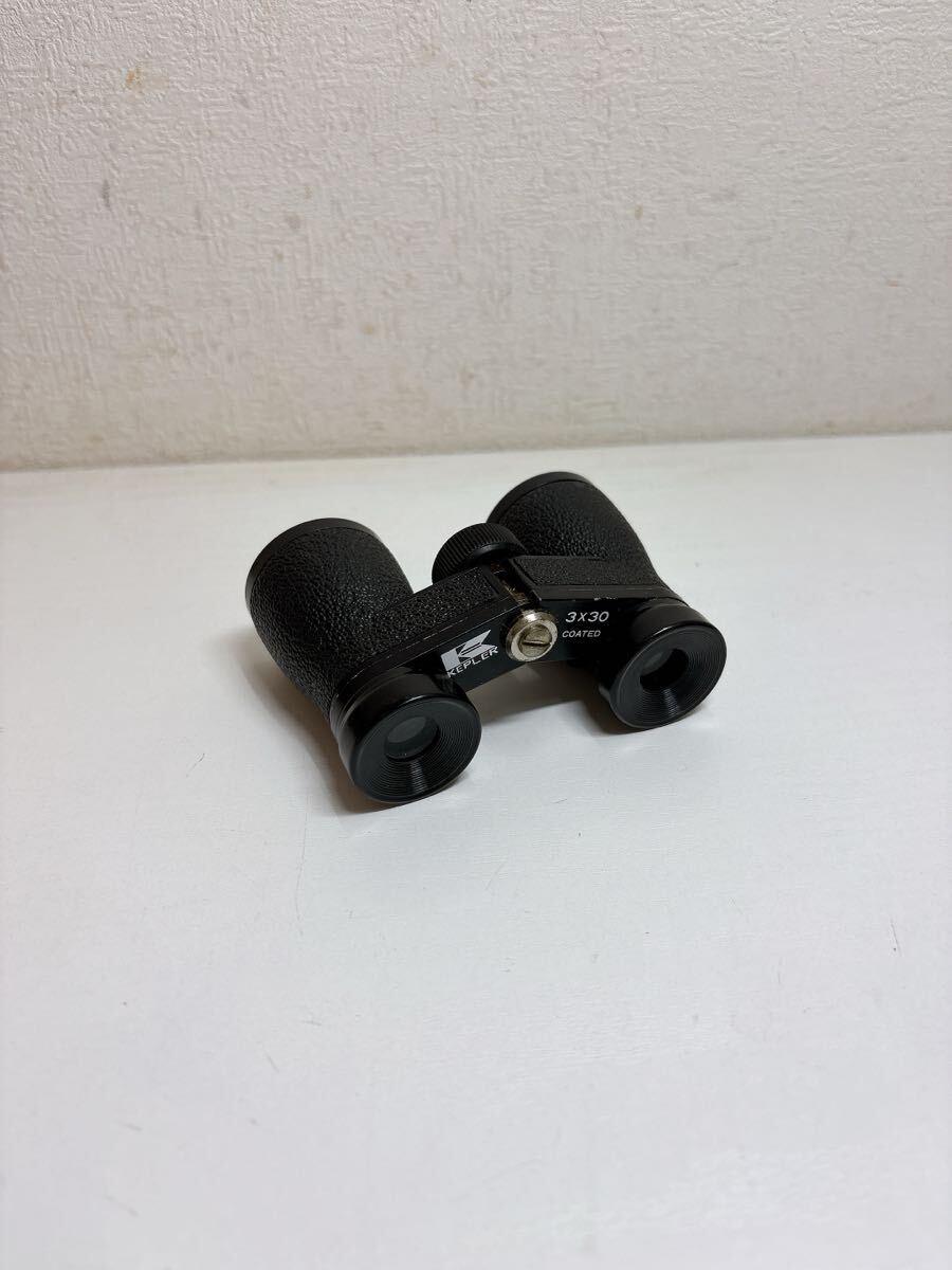 2286 KEPLER ケプラー 3×30 双眼鏡 レトロ 当時物 未チェックジャンク