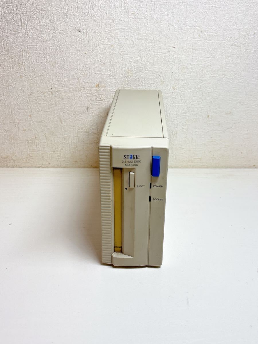 2341 ICM STRIDE MO-120S 外付け MOドライブ 未チェックジャンク