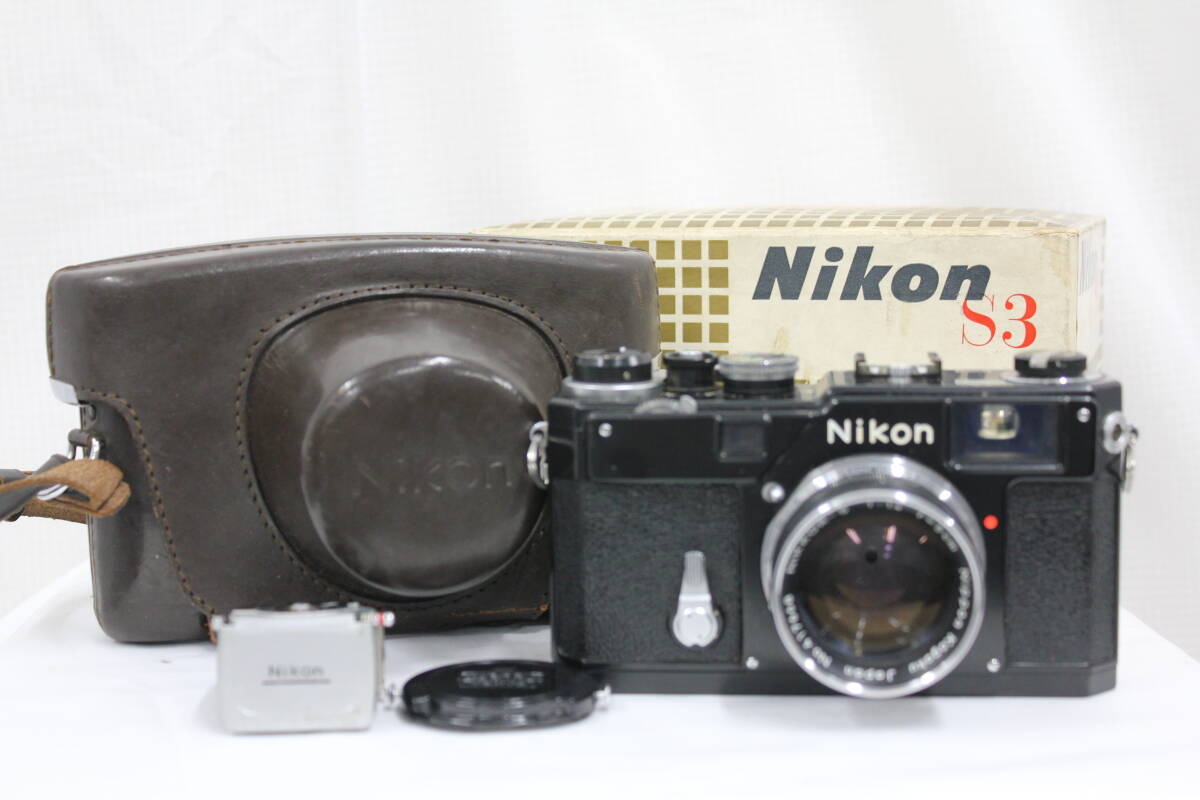 【超絶希少品】ニコン Nikon S3M 5cm F1.4 ブラック レンジファインダー カメラ