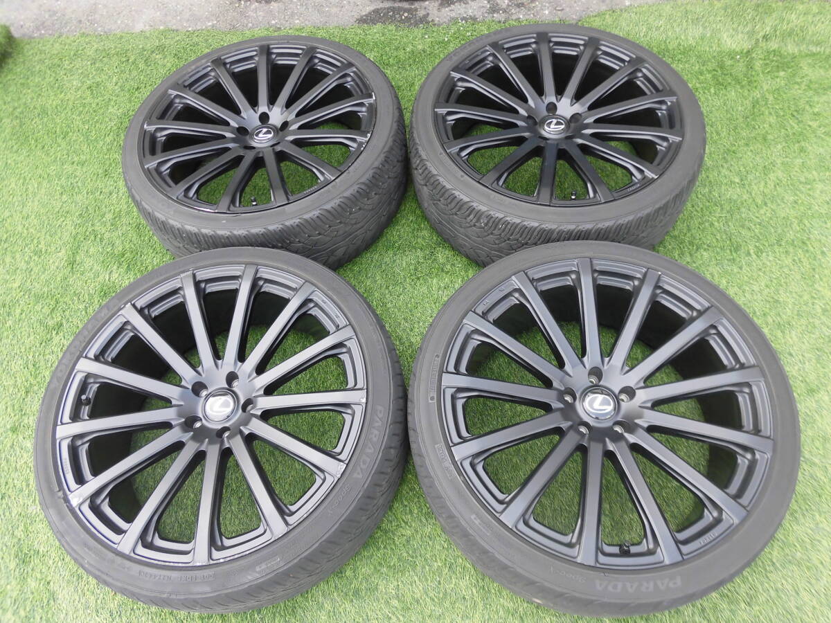 LEXUS RX450 F SPORT オプション TRD 22インチ 鍛造品 レクサス　リム傷あり