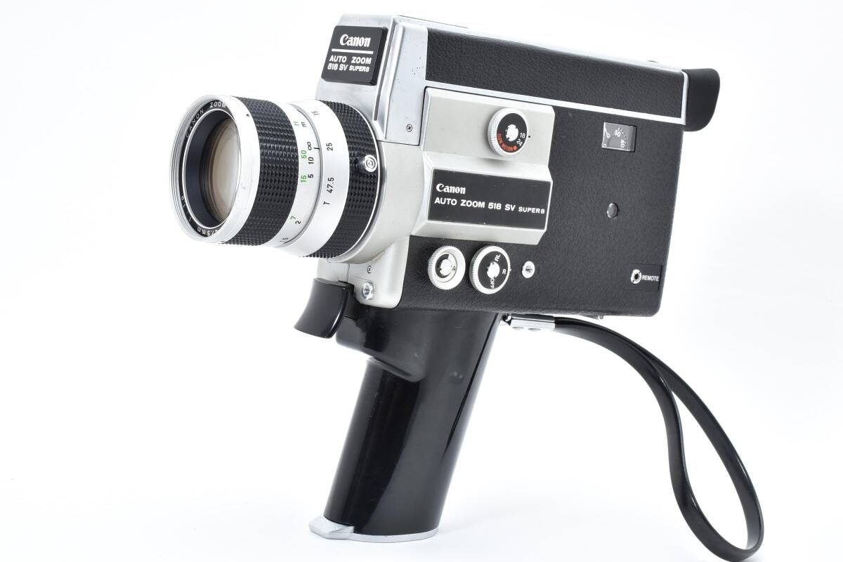 Canon キャノン AUTO ZOOM 518 SV Super 8 8mm フィルムカメラ N121166 #2746965