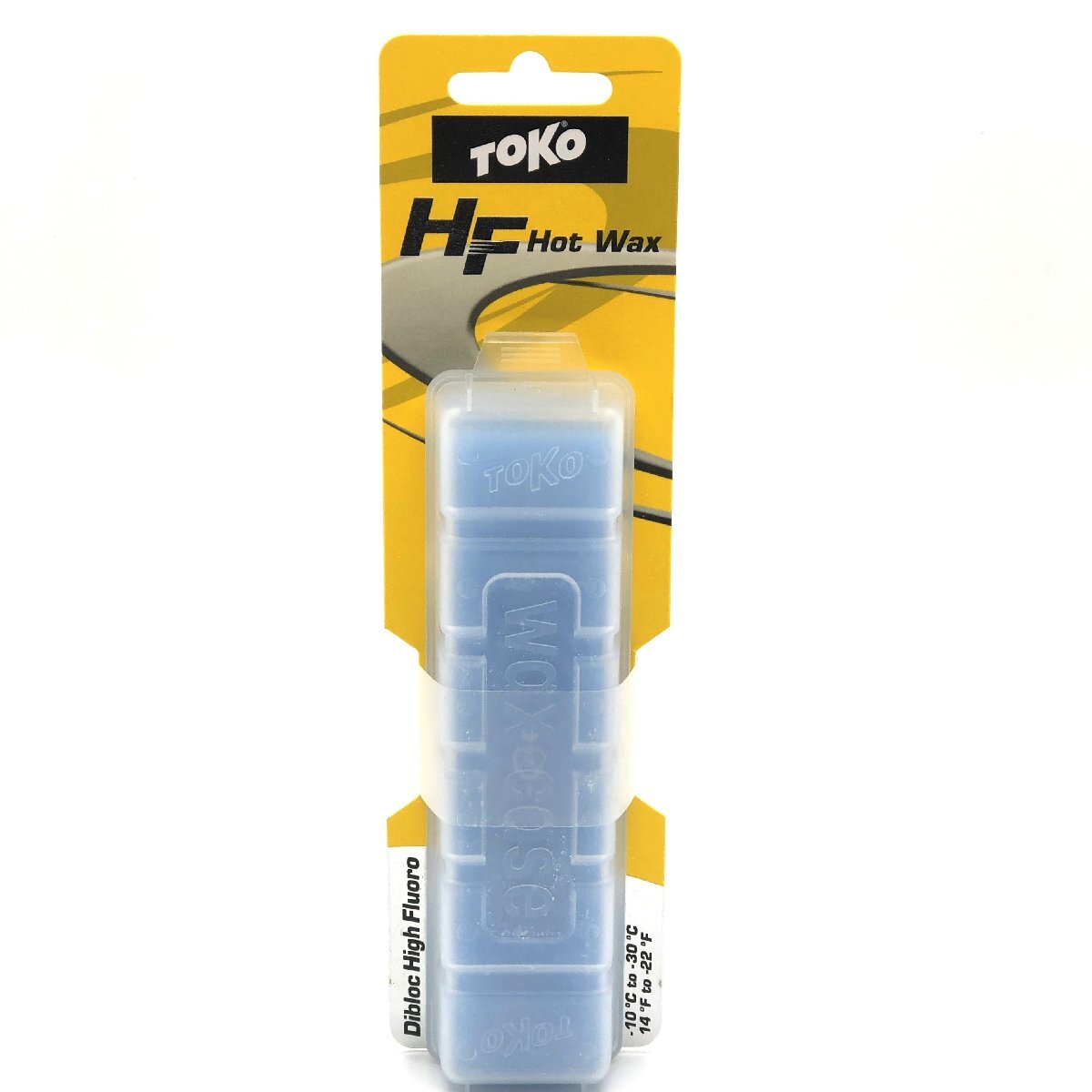 TOKO トコ ホットワックス HF ブルー 60g フッ素高配合 雪温-10℃～-30℃ 極寒雪 乾雪 氷 スキー スノーボード HOT WAX レース