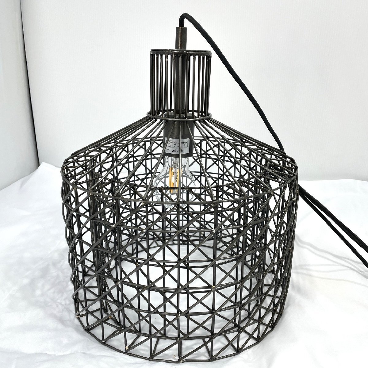 ペンダントライト アイアン製 リバティ照明研究所 LEDランプ 吊り下げ照明 LED電球 電気 モダン 展示品【道楽札幌】