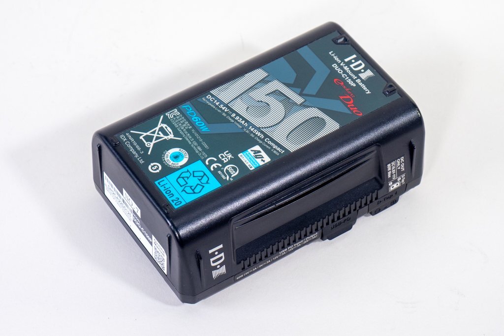 Ｖマウントタイプリチウムイオンバッテリー IDX DUO-C150P(No.7) ジャンク品扱い　26012806