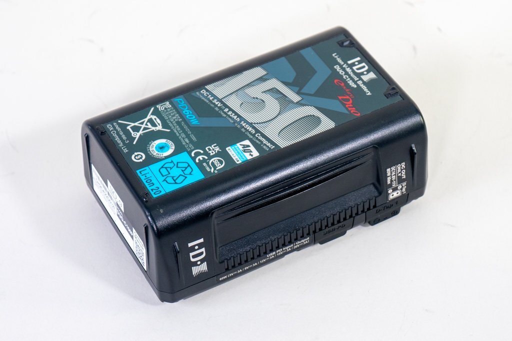 Ｖマウントタイプリチウムイオンバッテリー IDX DUO-C150P(No.9) ジャンク品扱い　26012808