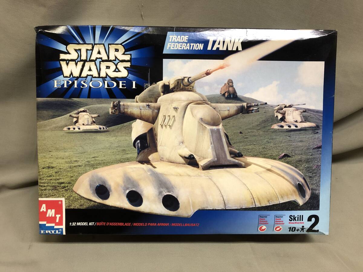 スターウォーズ　STAR WARS 1/32 EPISODE1 TRADE FEDERATION TANK 未組み立て