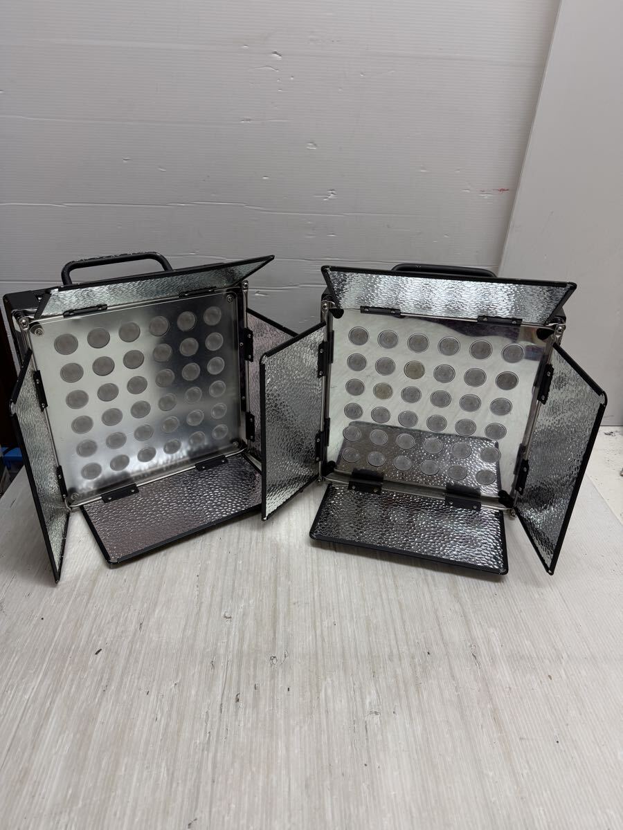 NEP LEDスタジオ照明 カメラ 撮影用品 2台セット
