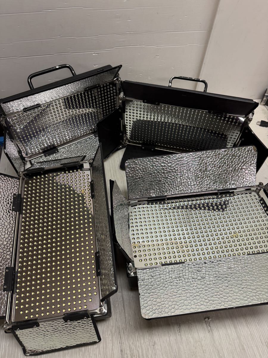 NEP LEDスタジオ照明 カメラ 撮影用品 4台セット