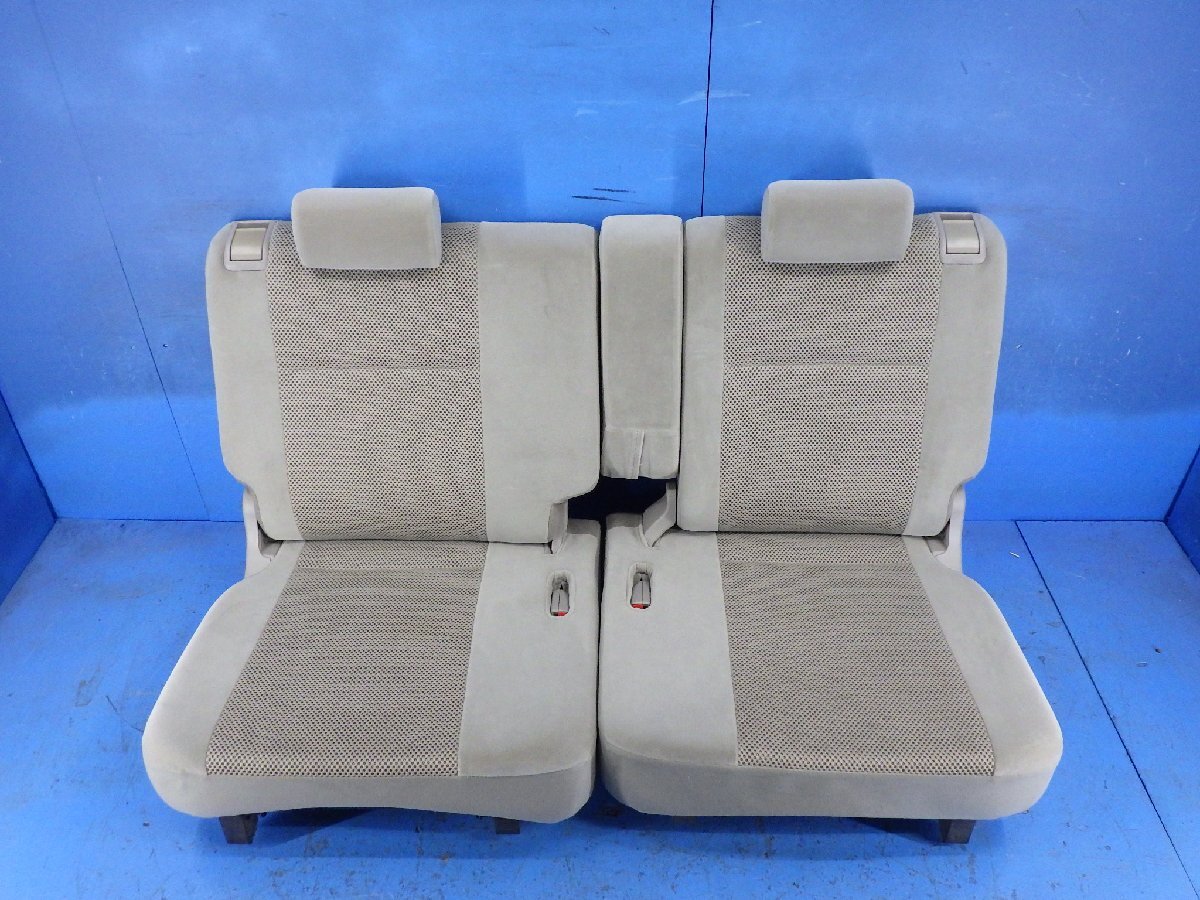 ★破れナシ★ エブリイワゴン リアシート左右セット ベージュ系 DA64W 【個人宅直配不可】