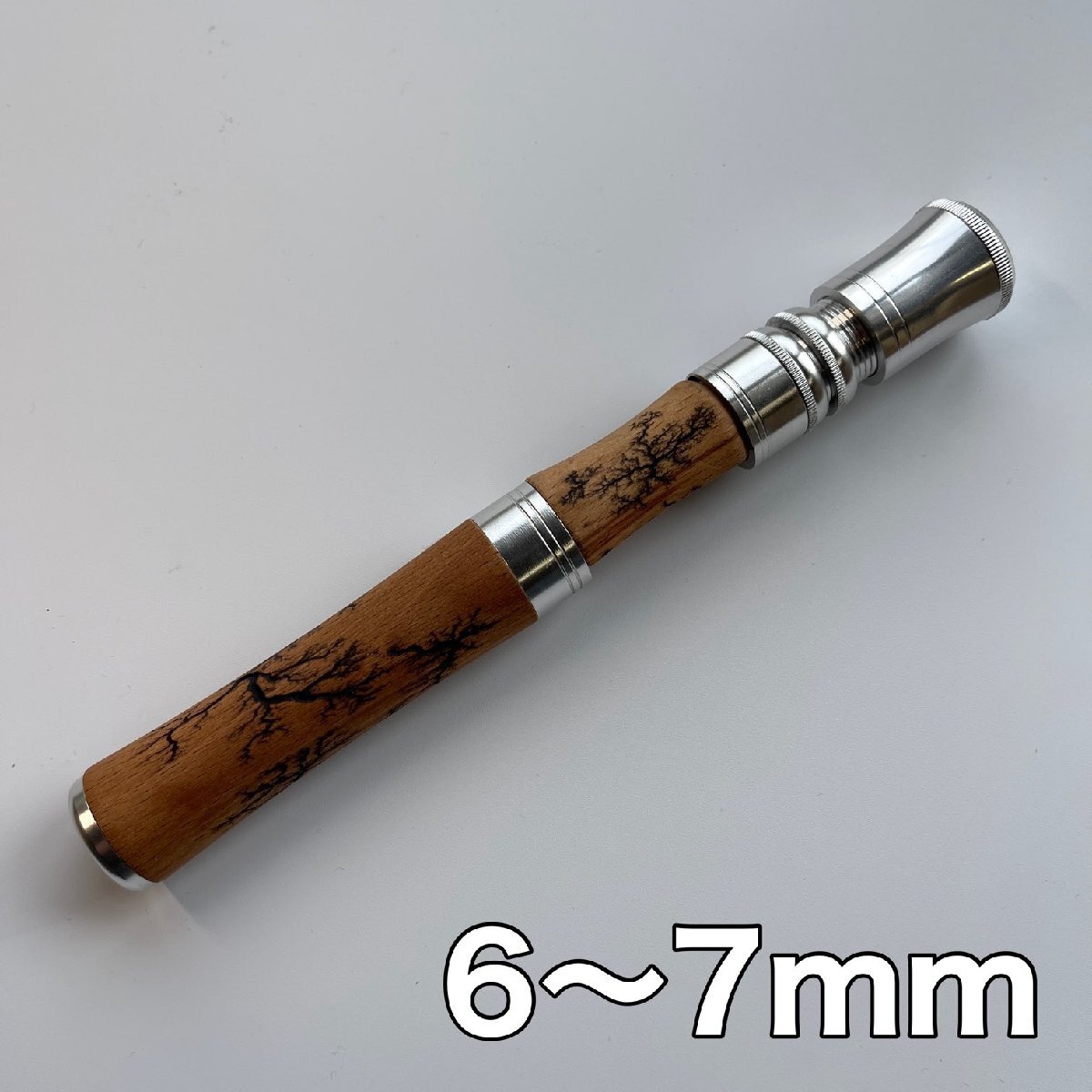 スピニング用　グリップ　6mm-7mm 天然木　自作　カスタム　ベイトロッド　 釣り　釣竿