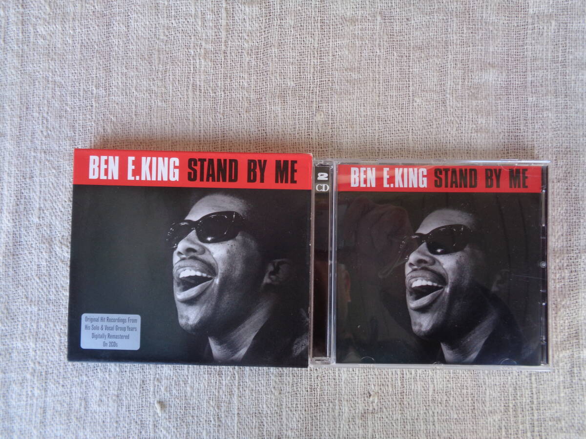  洋楽CD①「BEN E.KING / STAND BY ME」(ベンＥ．キング)　輸入盤、2枚組、各16曲、スリーブケース付