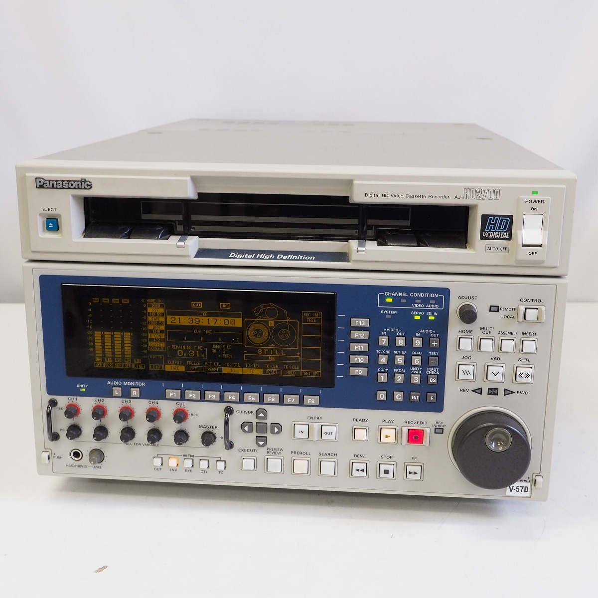 激レア Panasonic HD-D5レコーダー AJ-HD2700H *427605