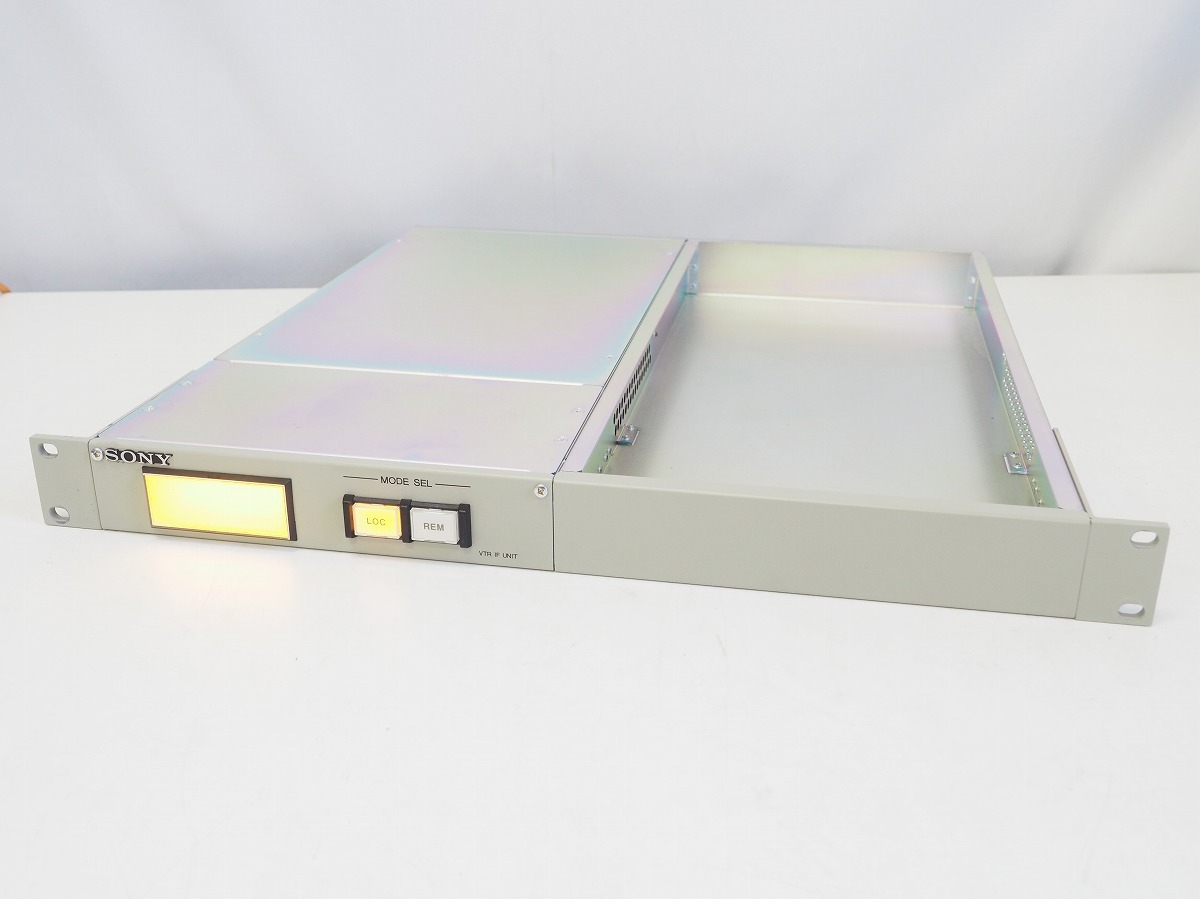 SONY VTR IF UNIT 放送用 タリー RS422 動作品 *435853