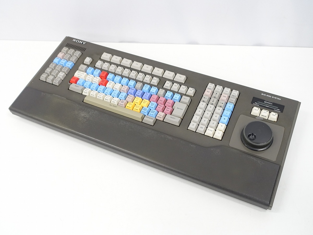 SONY BKE-9400A 業務用エディティングコントローラー BVE-9100用キーボード *427587